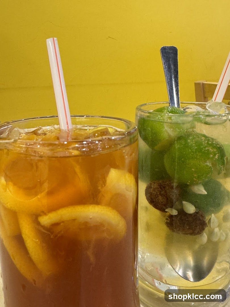 Two Refreshing Drinks