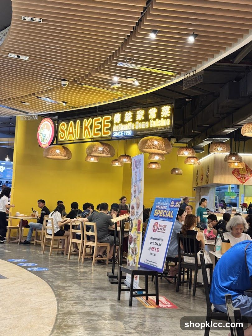 Sai Kee Restaurant Interior