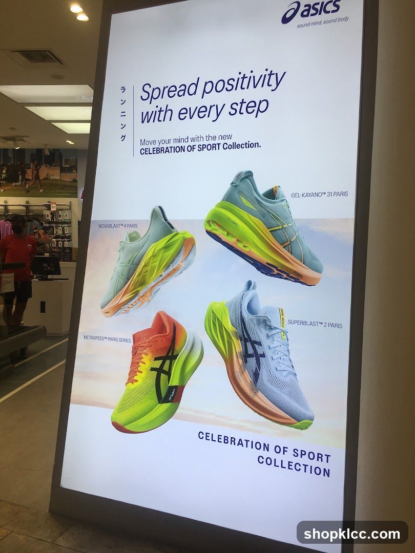 Asics Celebration of Sport Collection Advertisement