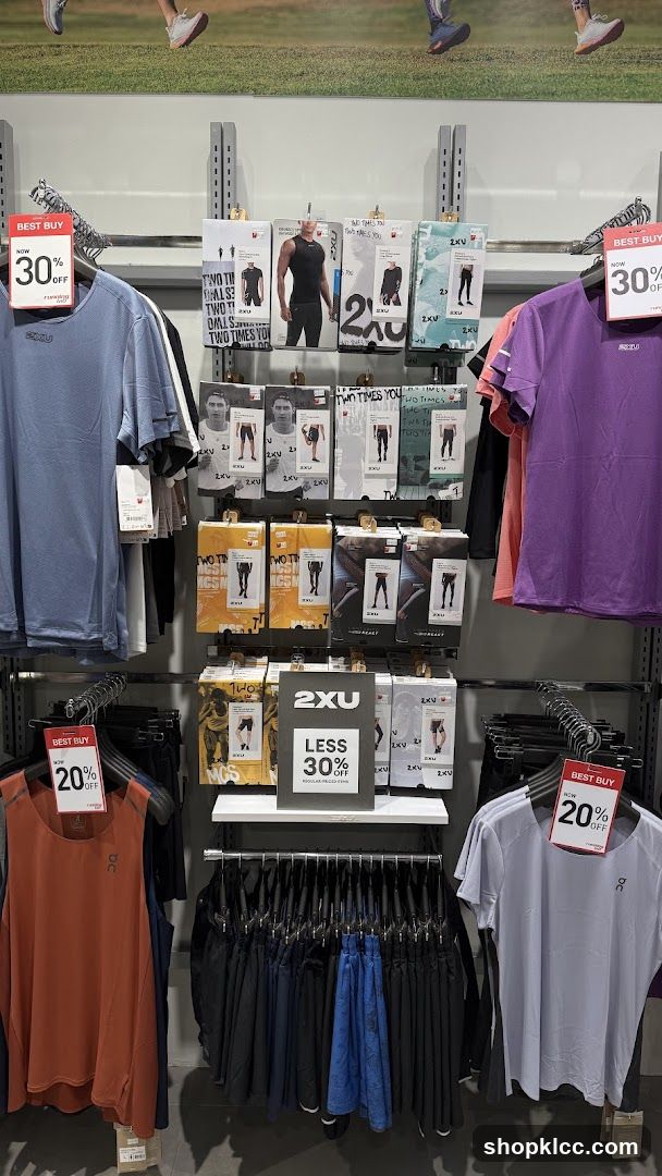 Athletic Apparel Display