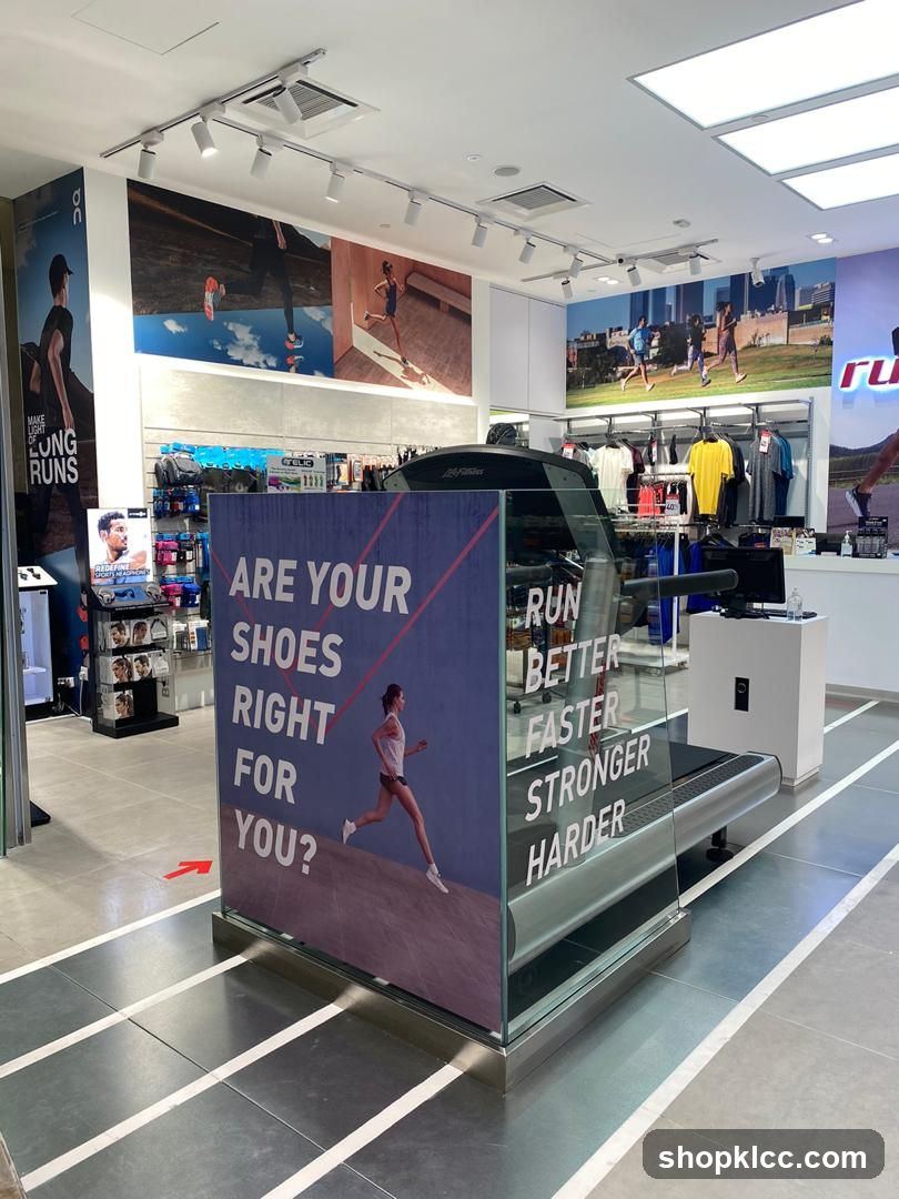 Running Store Interior