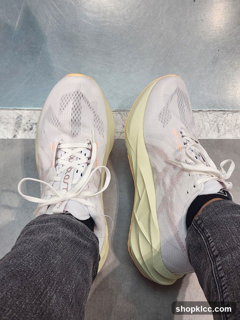 White Running Shoes
