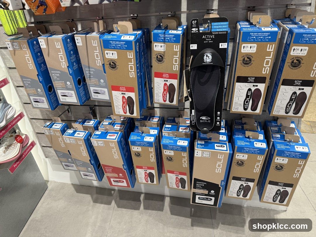 Shoe Insoles Display