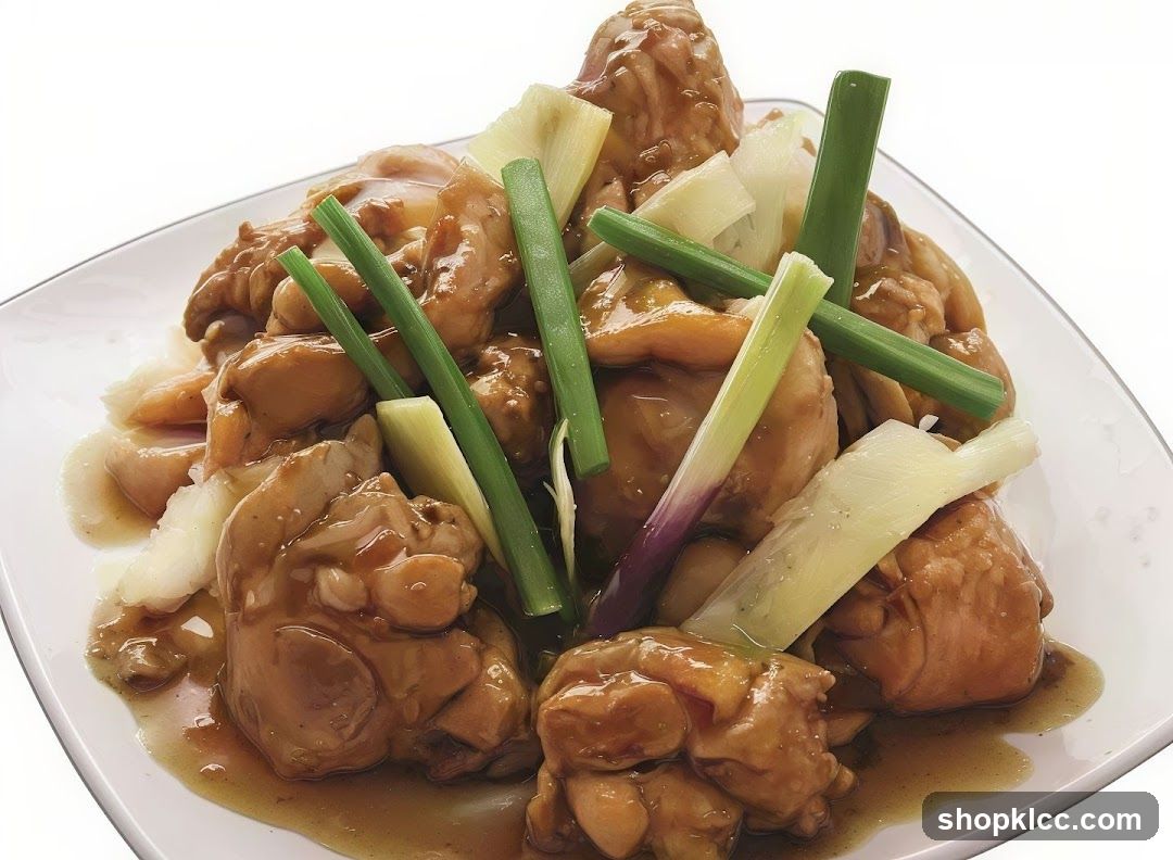 Chicken with Ginger and Scallions