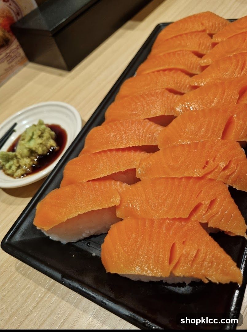 Salmon Nigiri Sushi