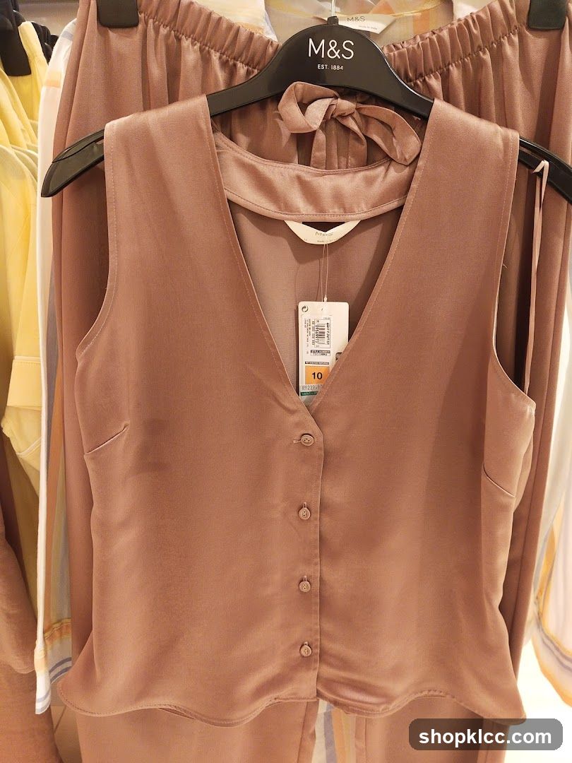 Satin Vest and Trousers