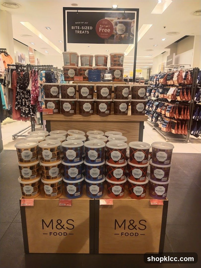 M&S Food Display