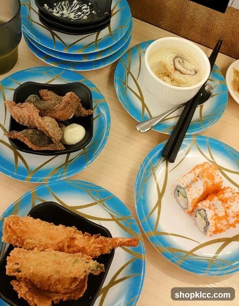 Assortment of Japanese Dishes