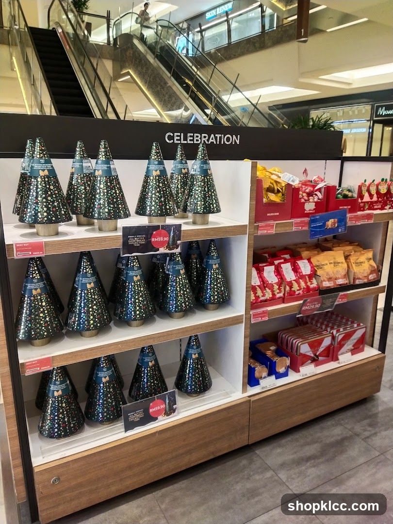 Christmas Decorations and Gifts Display