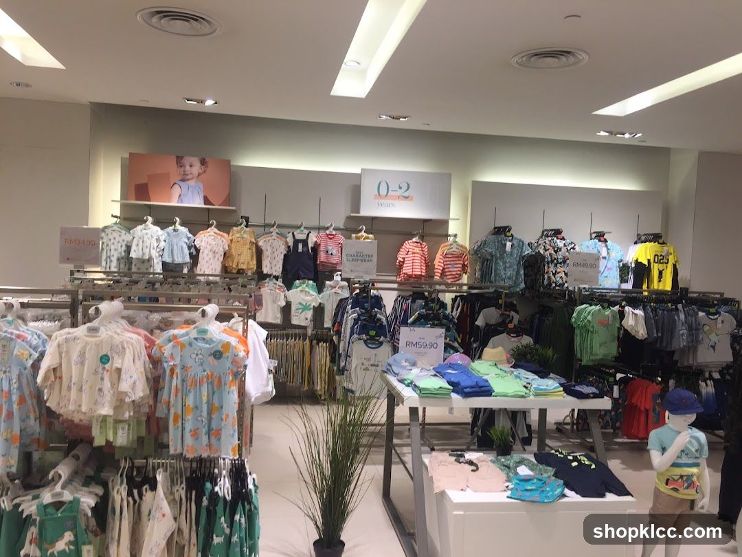 Children's Clothing Store Display