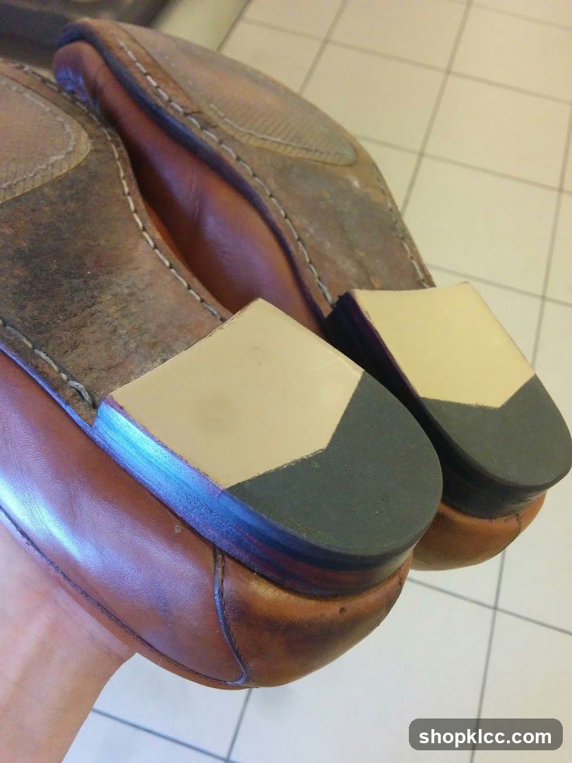 Newly Replaced Shoe Heels