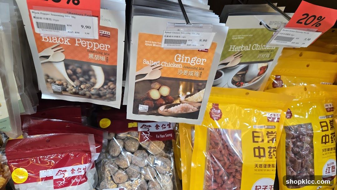 Seasoning Mixes and Dried Goods