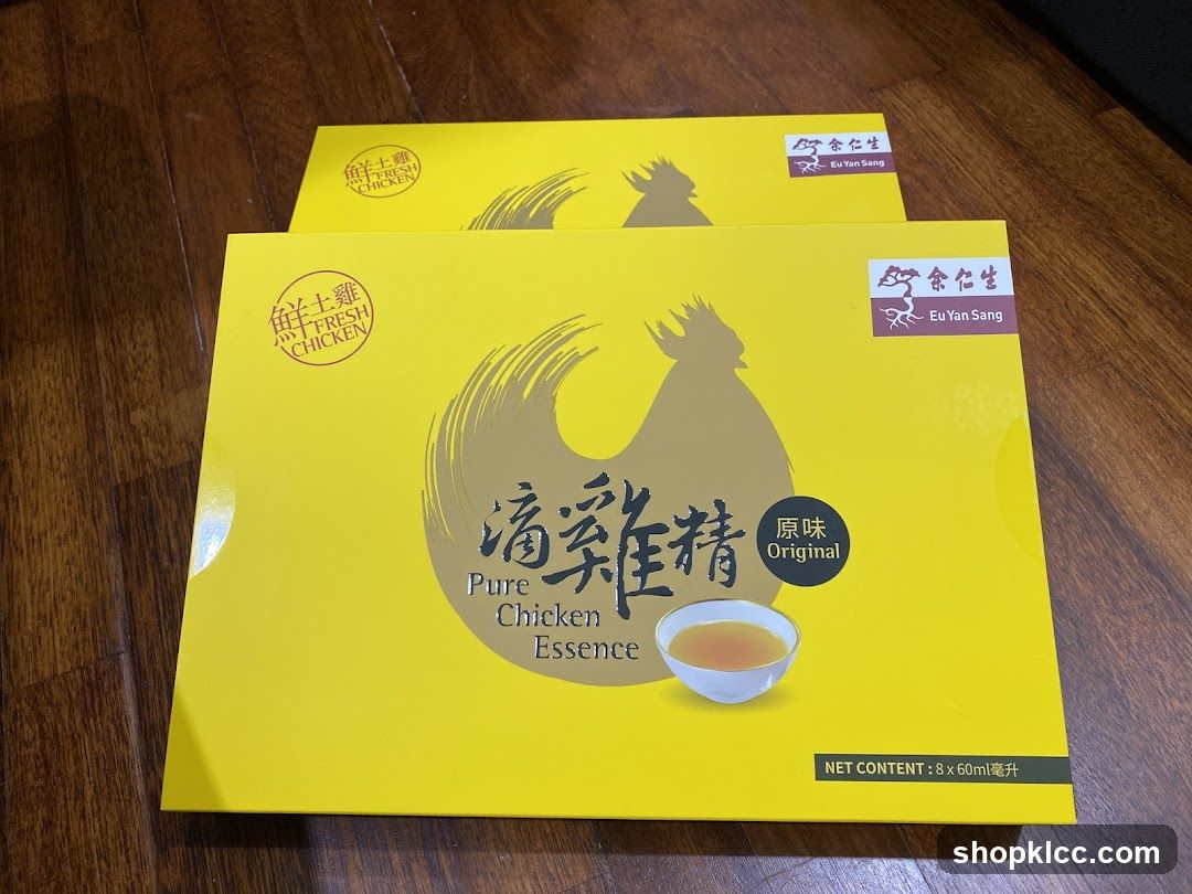Eu Yan Sang Pure Chicken Essence Boxes