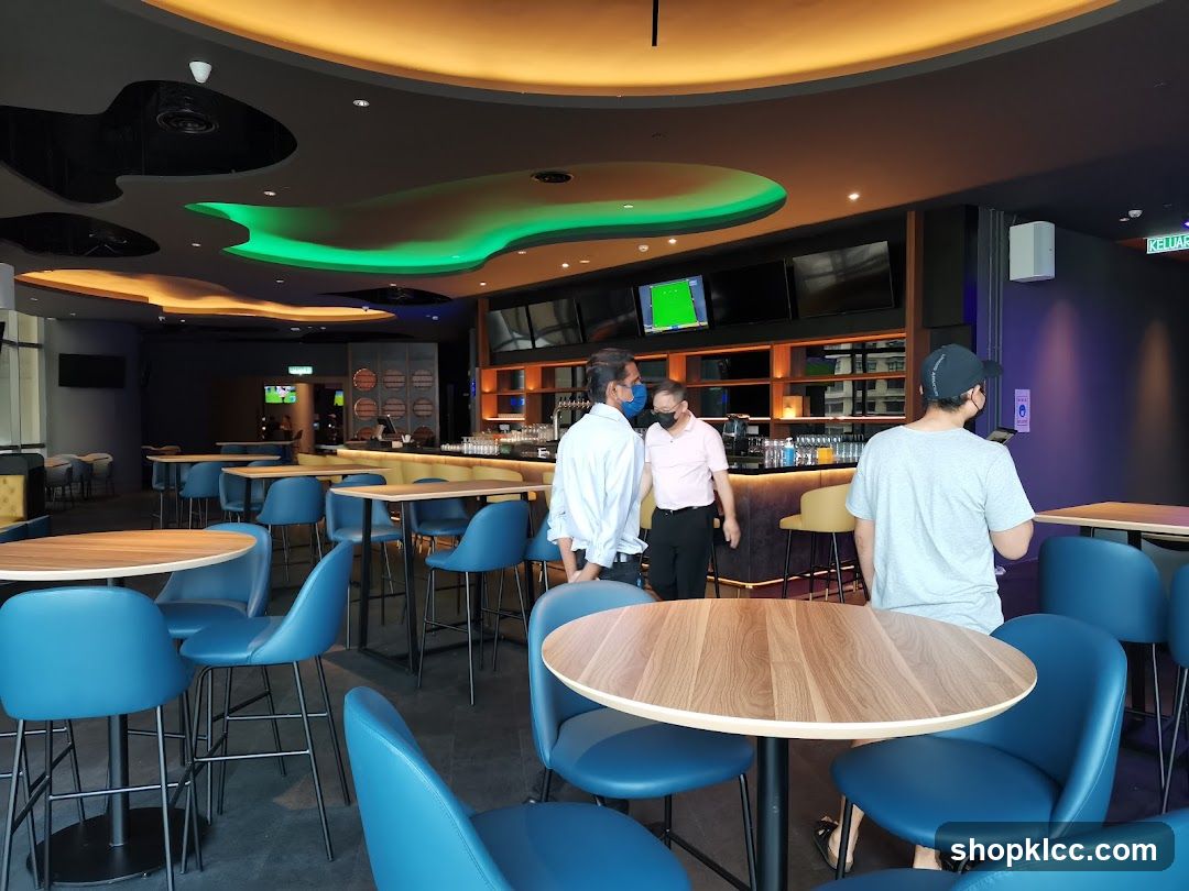 Bar Interior with Seating