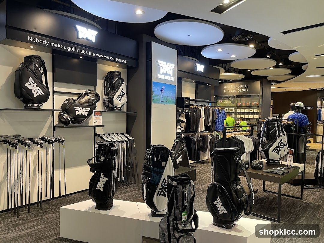 PXG Golf Store Interior