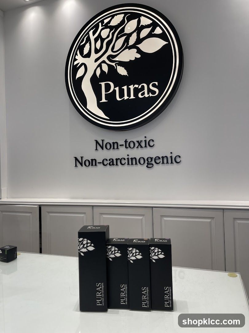 Puras Products Display