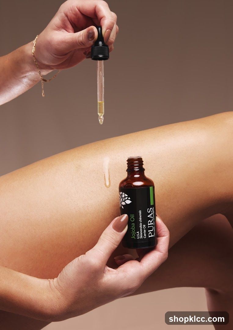 Jojoba Oil Application