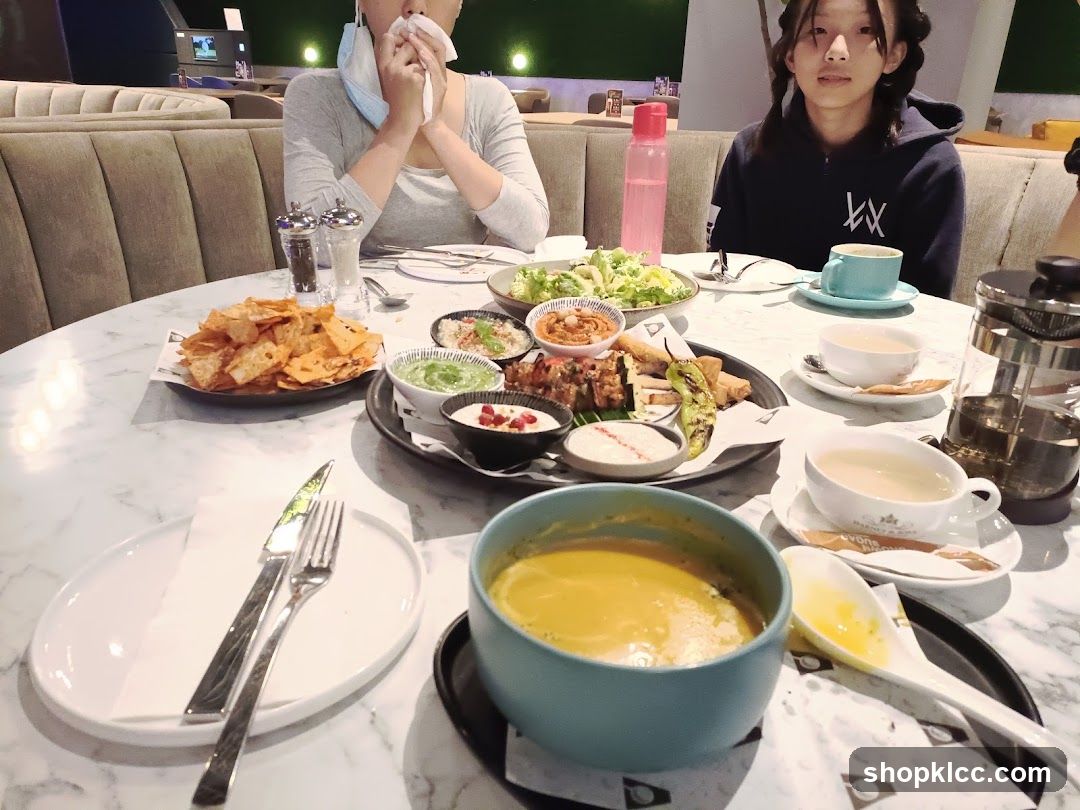 Table with Food and Drinks