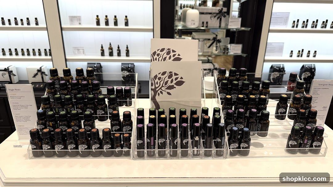 Essential Oils Display