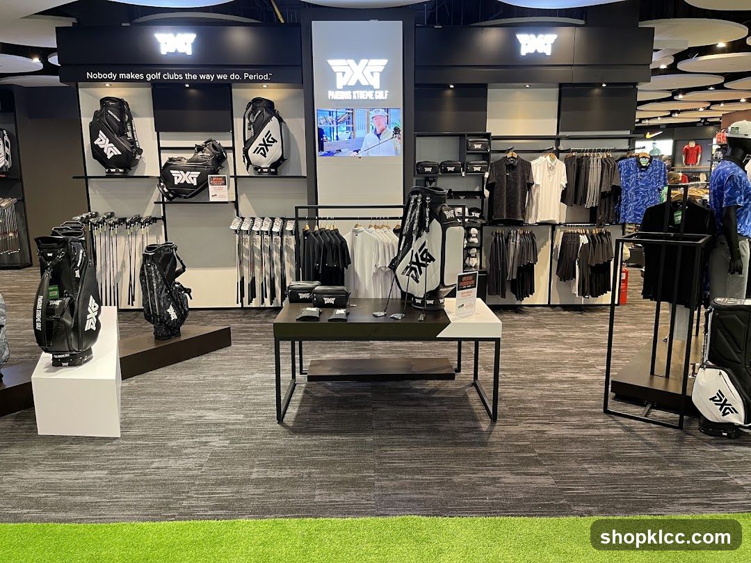 PXG Golf Store Display