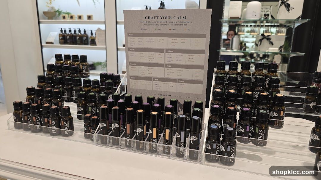 Essential Oils Display