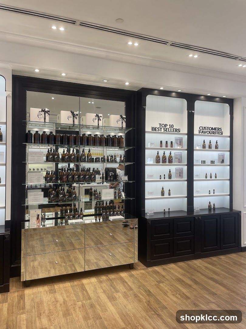 Skincare Display