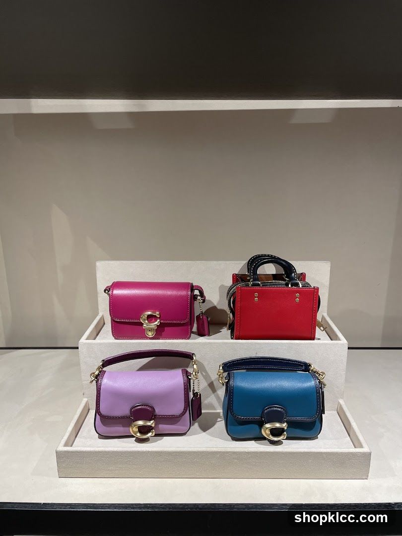 Four Small Handbags