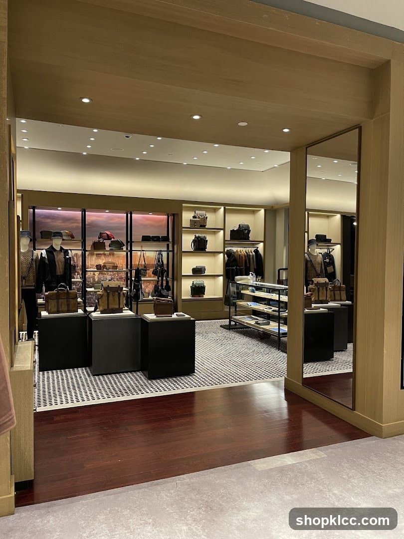 Coach Store Interior