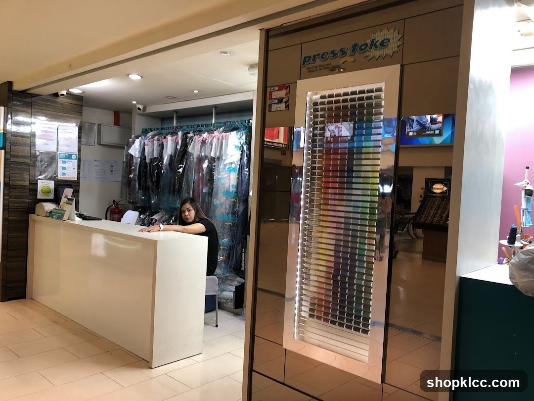 Dry Cleaning Counter
