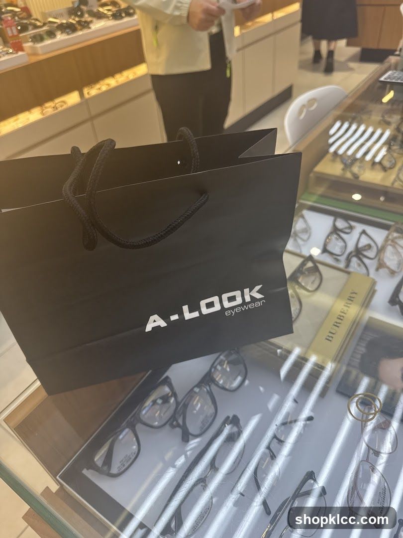 Eyewear Shopping Bag