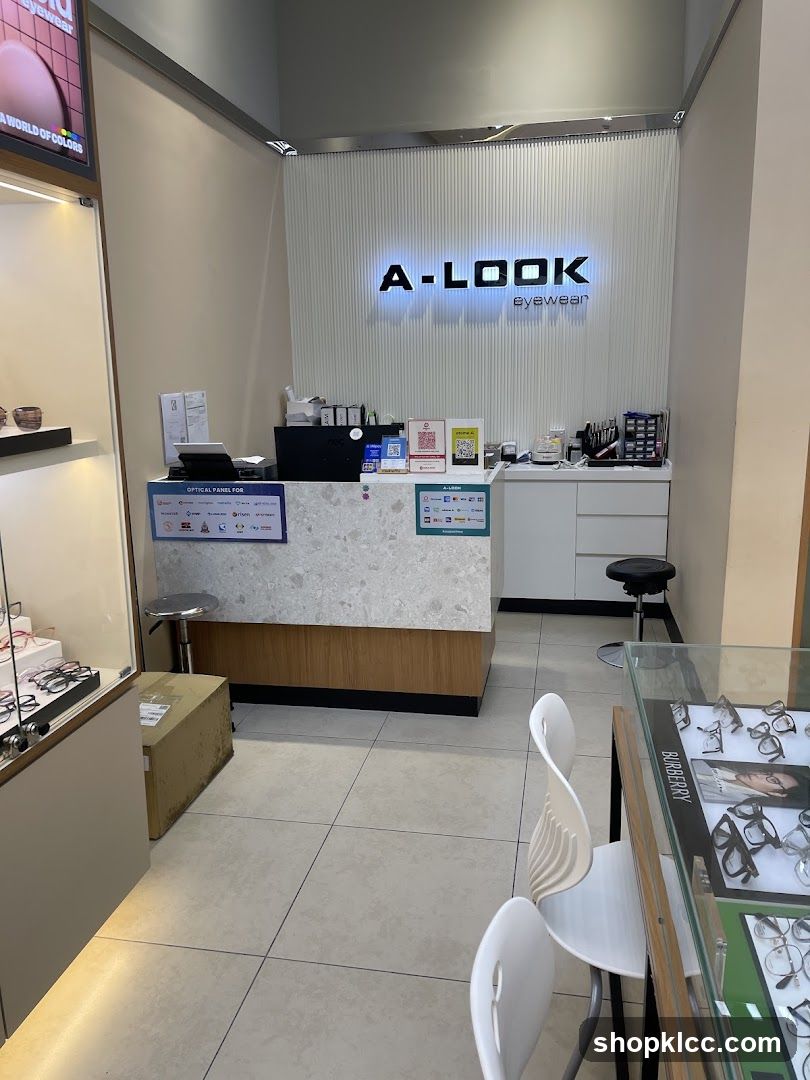 Eyewear store interior