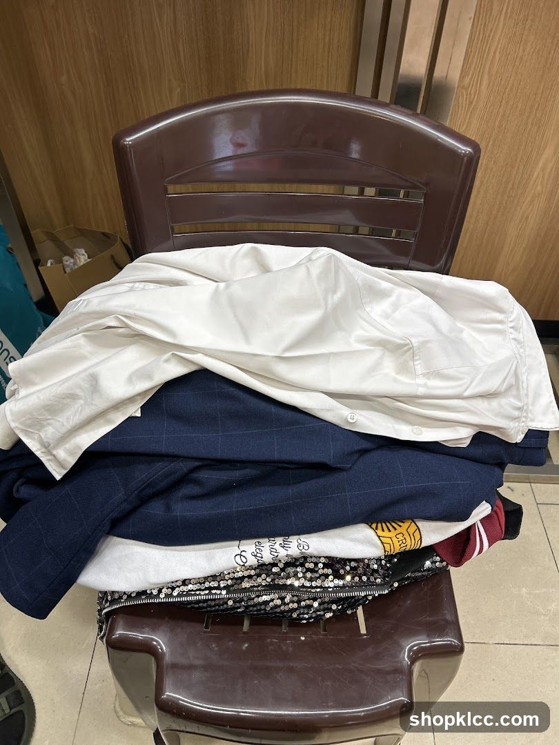 Pile of Clothes on a Chair