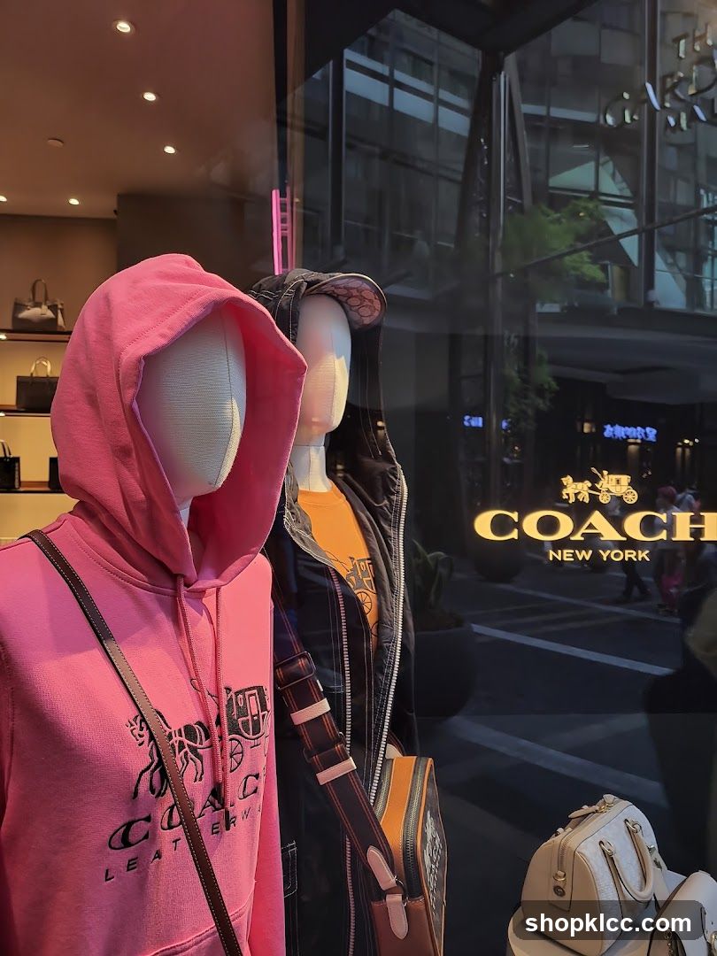 Coach Store Window Display