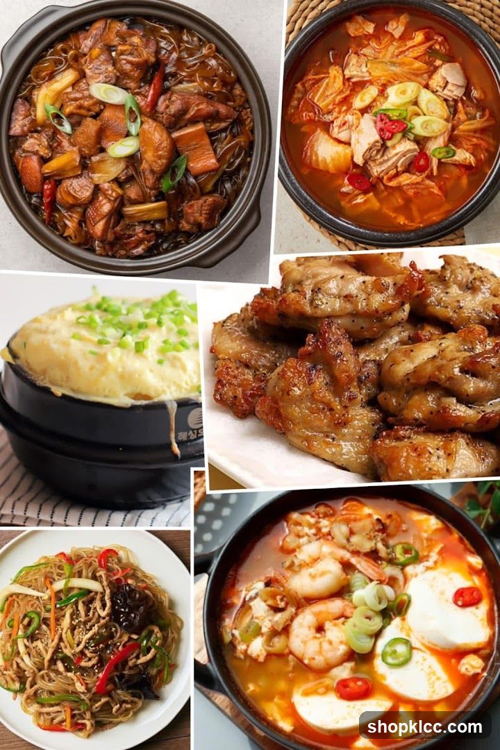 Korean Cuisine Collage