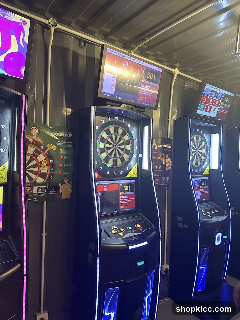 Dart Game Machines Interior