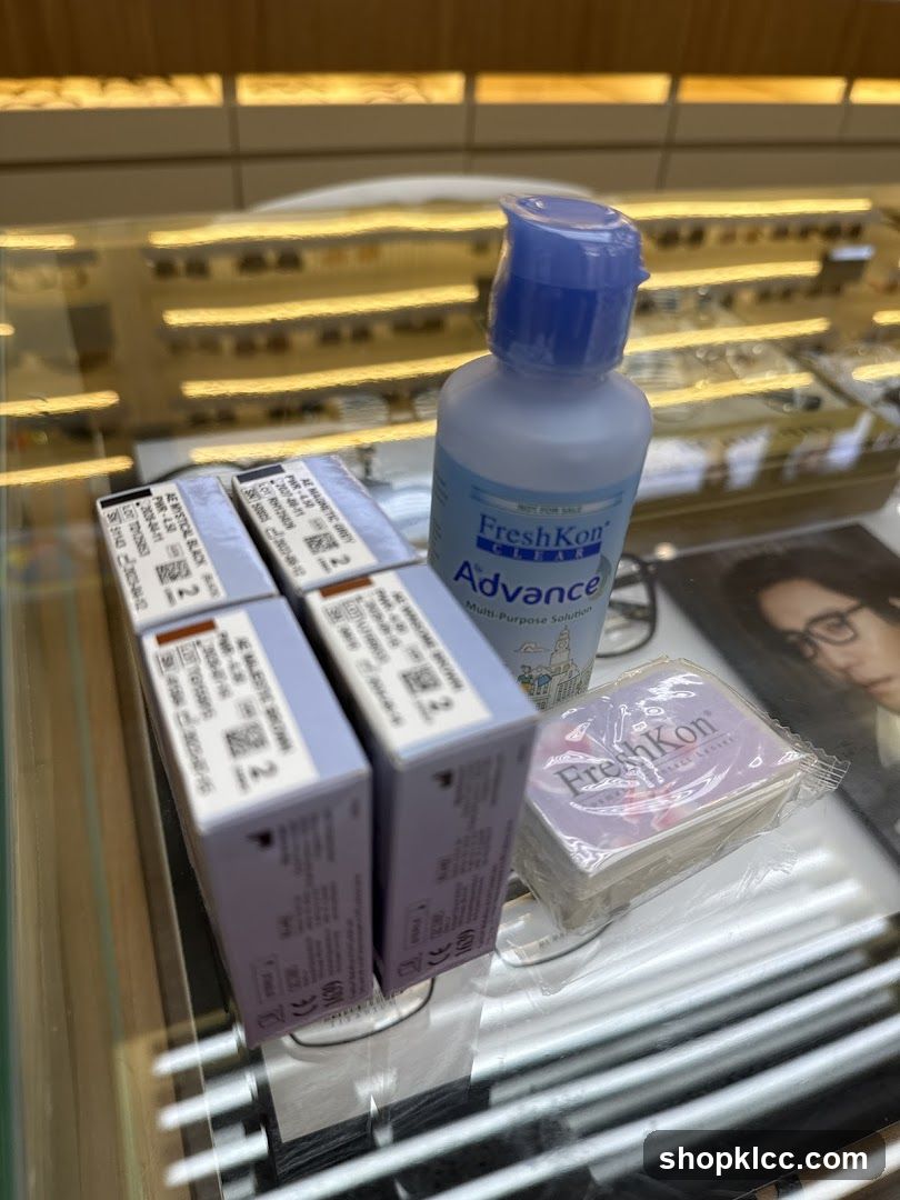 Contact Lenses and Solution