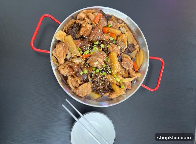 Stir-fried Meat and Vegetables in Metal Pot