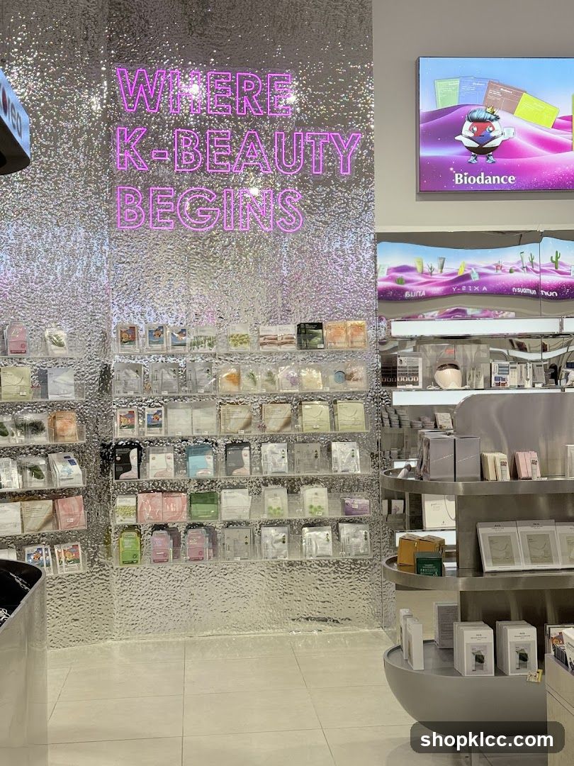 K-Beauty Store Interior
