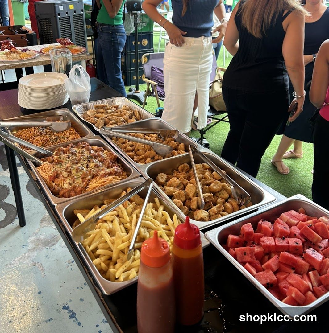 Buffet Food Display