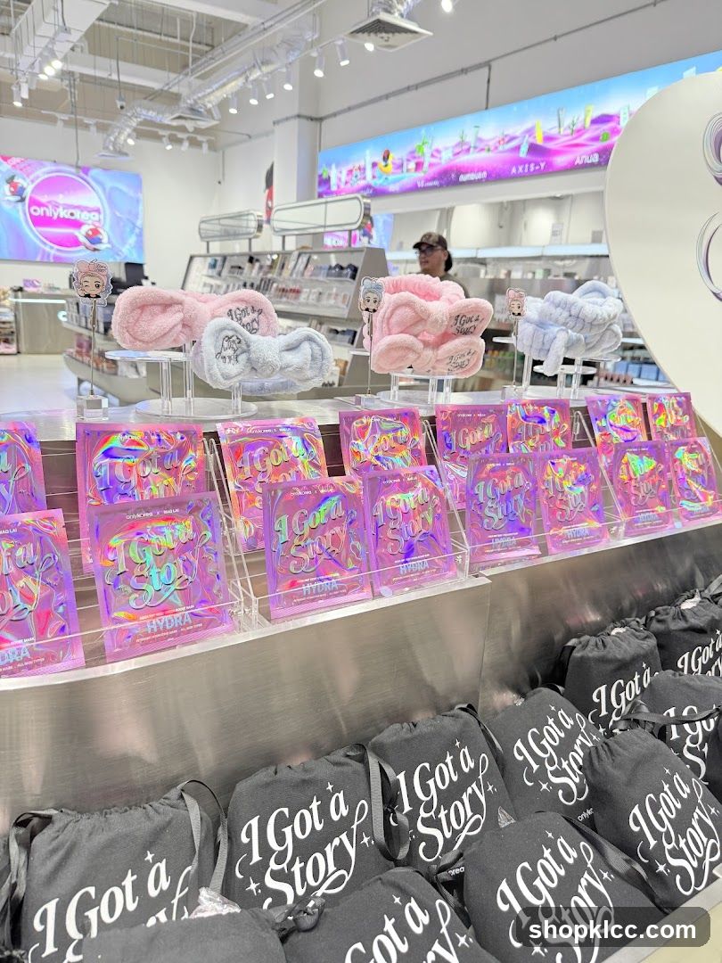 K-Beauty Store Interior Display