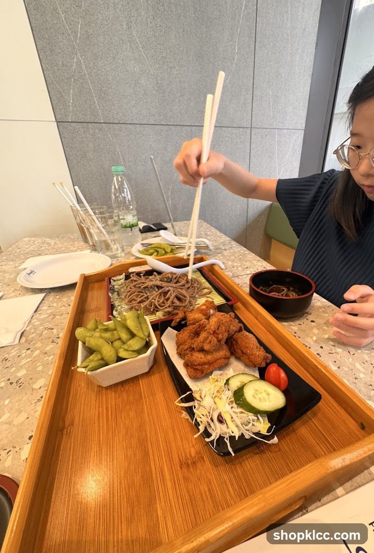 Dining Scene with Japanese Food