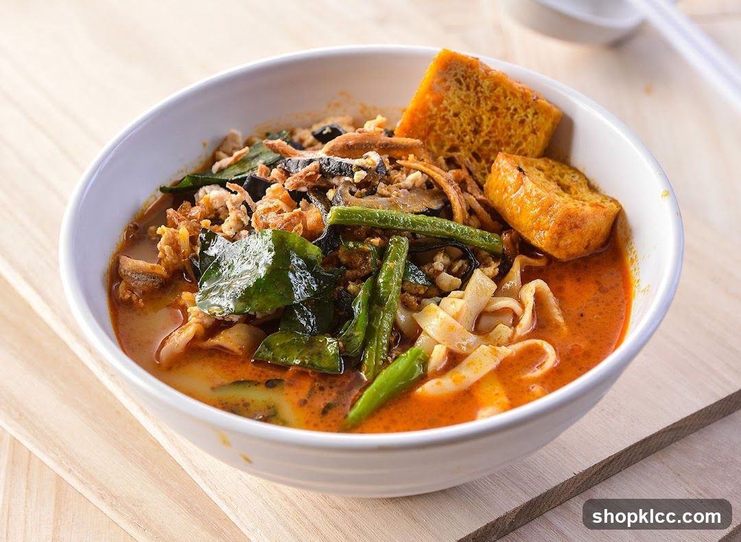 Spicy Noodle Bowl with Tofu and Greens