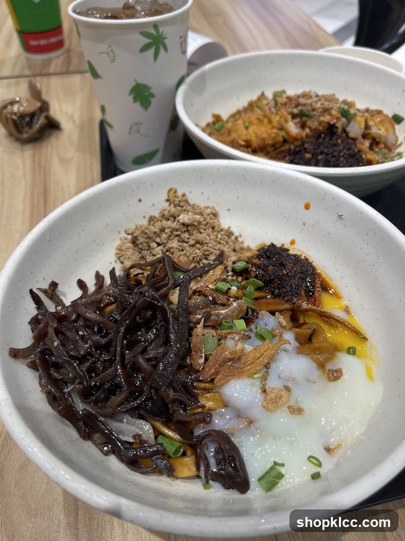 Bowl of Noodles with Toppings