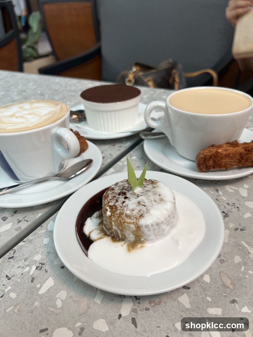 Dessert and Coffee Spread