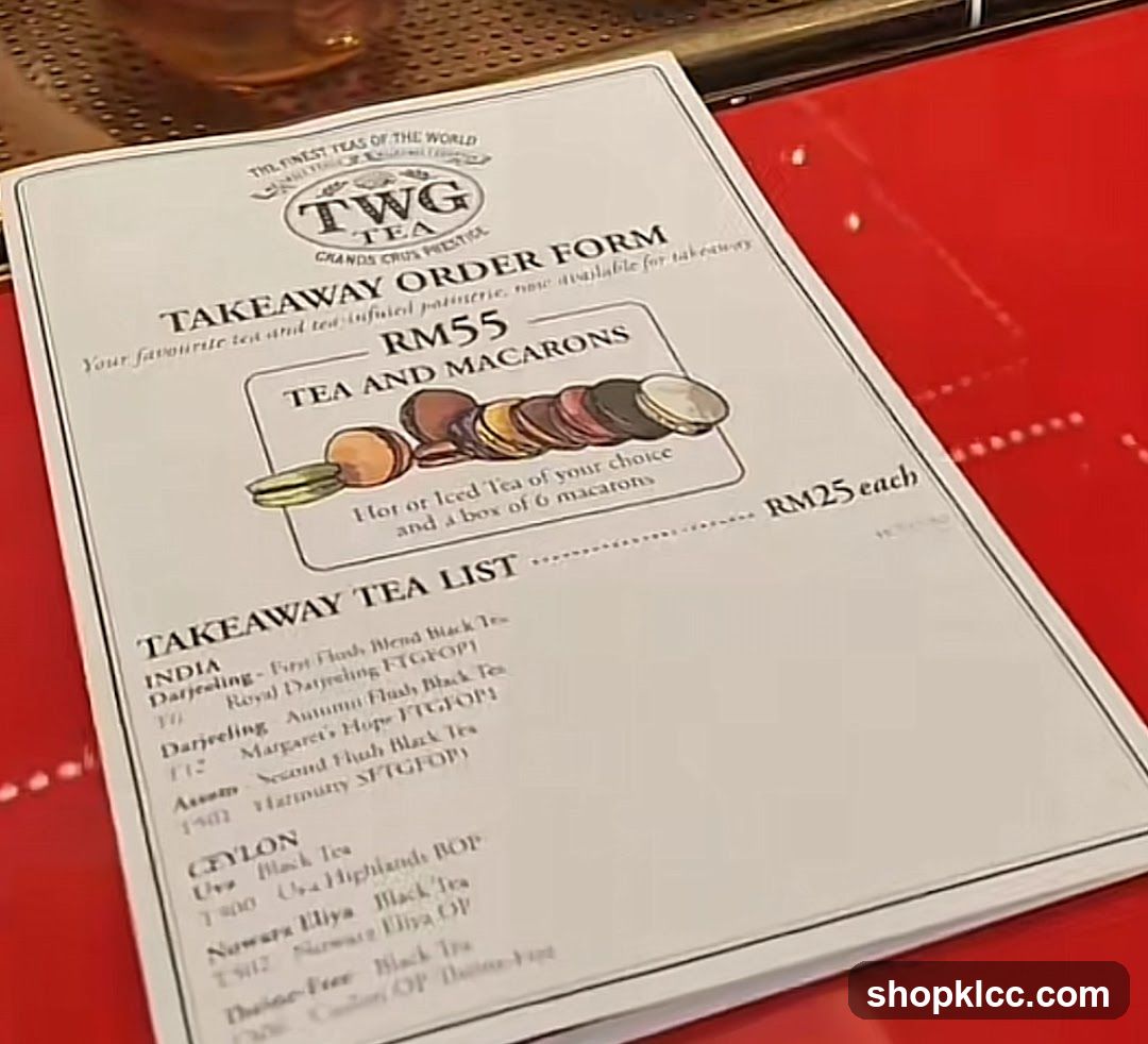 TWG Tea at The Exchange TRX
