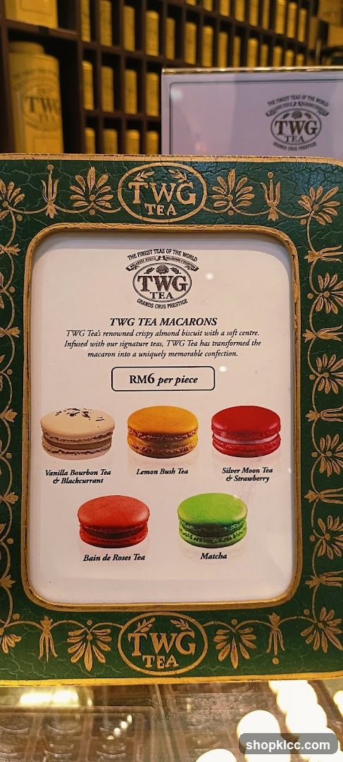 TWG Tea Macarons