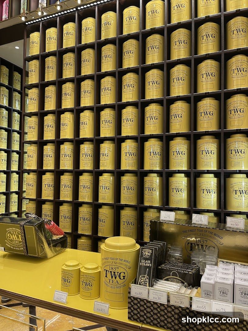 TWG Tea Display