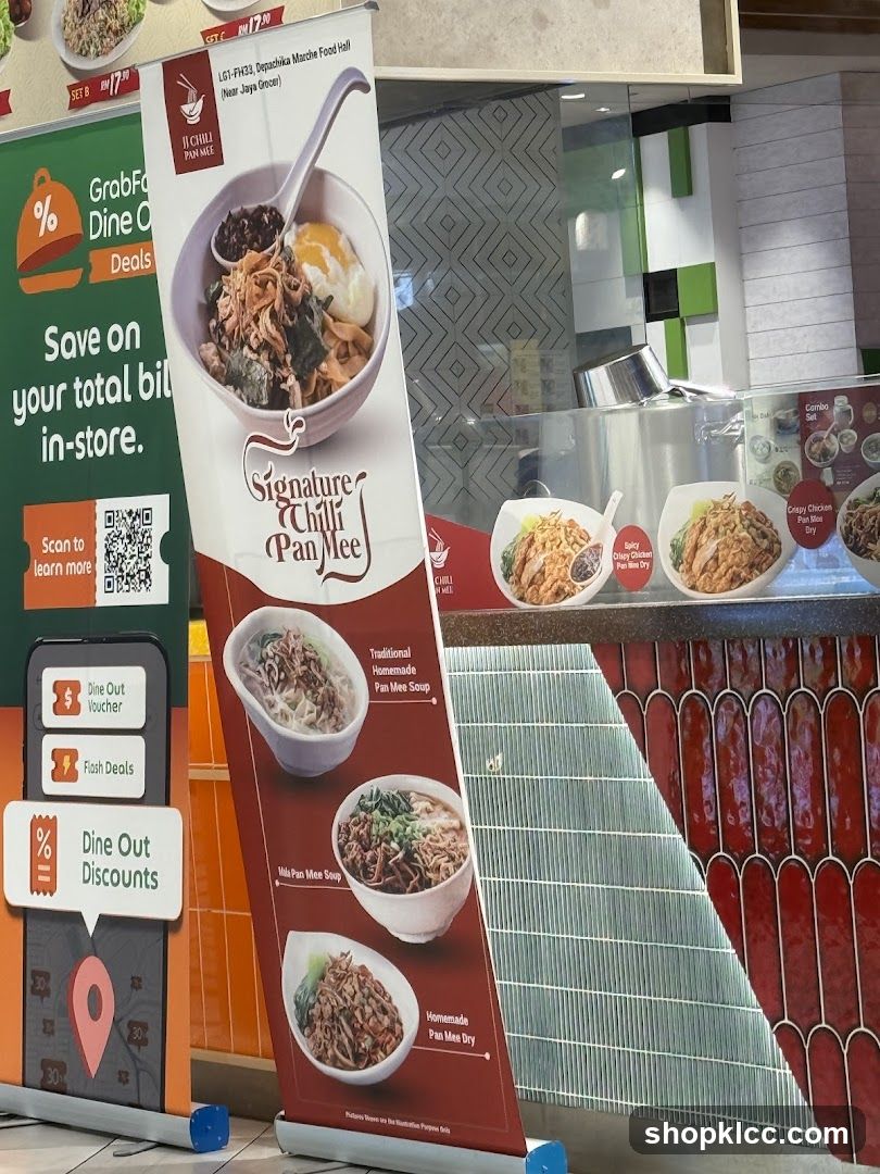Chilli Pan Mee Signage and Display