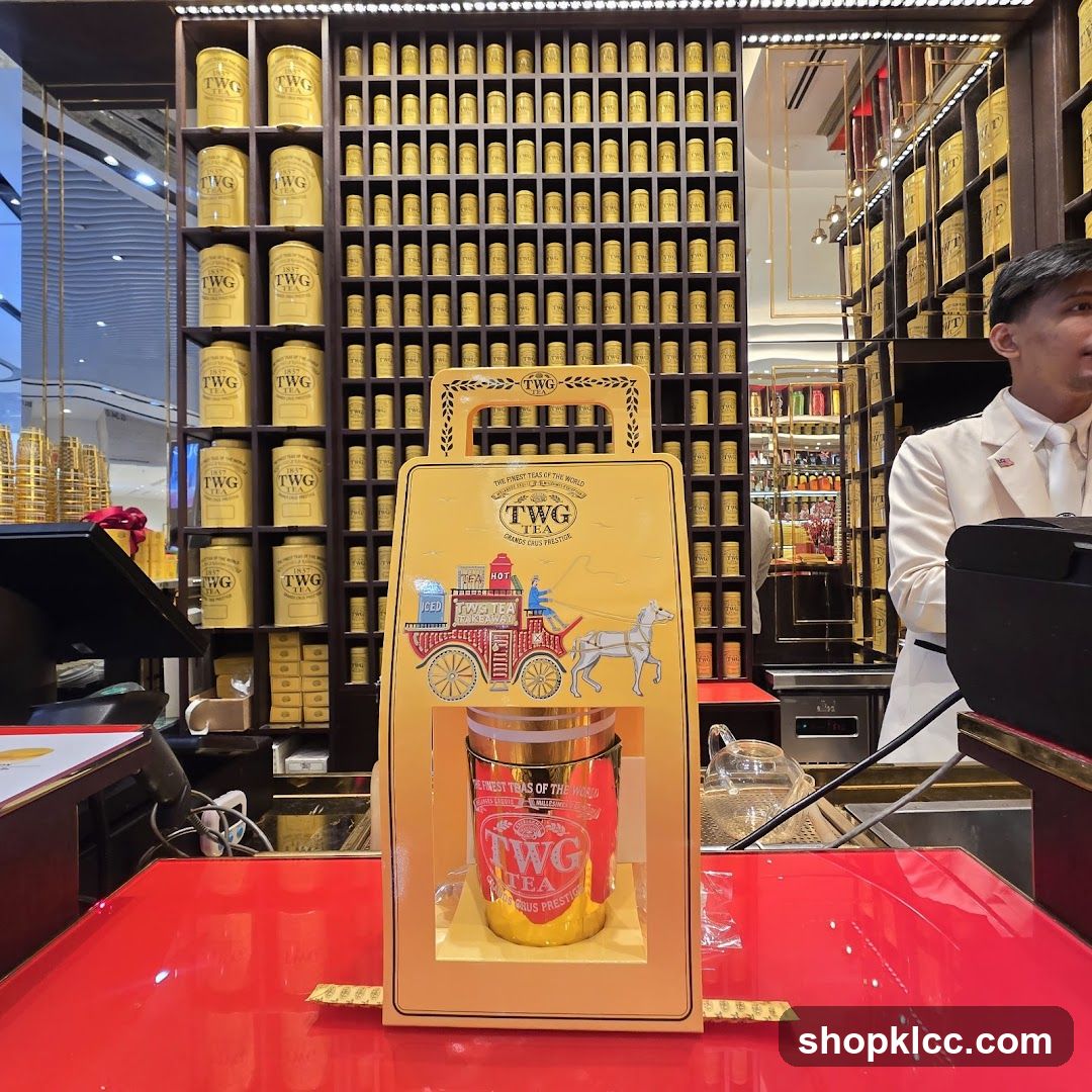 TWG Tea Display