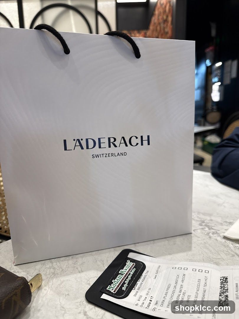 Shopping Bag and Receipt